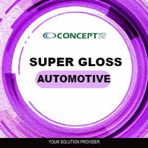Super Gloss car care tire shine and dash cleaner